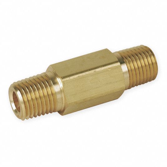 Parker Hex Long Nipple Brass 1 4 In X 1 4 In Fitting Pipe Size Male Npt X Male Npt 2 1 2 In Overall Lg 1dfw6 4 4 Mhln B 2 5 Grainger