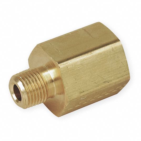 Parker Brass Reducing Adapter Npt Female X Npt Male 3 4 In X 1 2 In Pipe Size 1 Ea yz80 12 8 Ra B Grainger