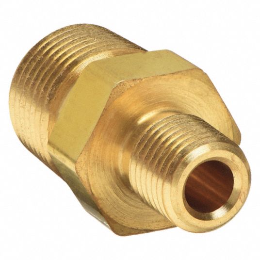 Brass Hex Nipple Fitting