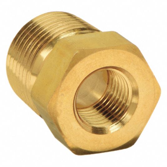 LTWFITTING 1/2 in. FIP Brass Pipe Coupling Fitting (5-Pack