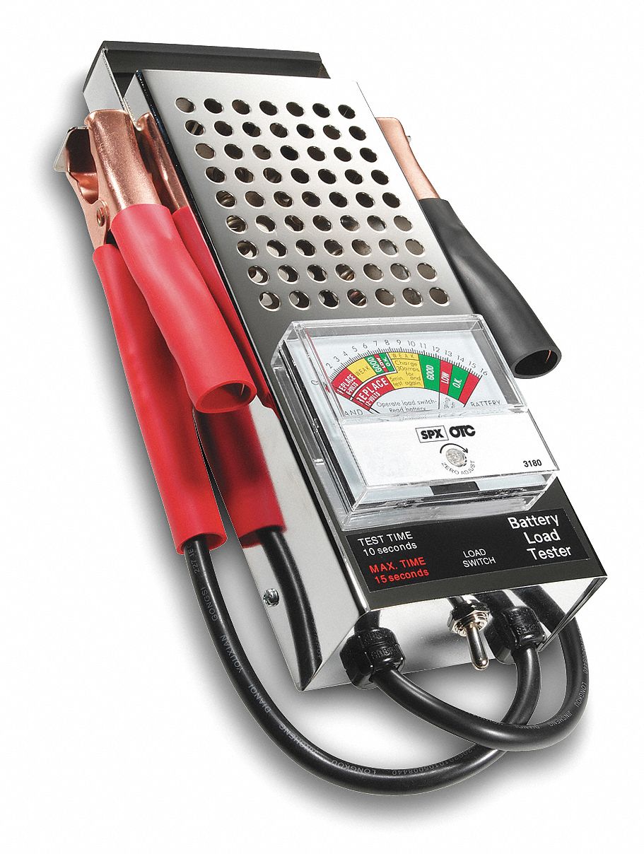 Battery Load Tester,Analog,100 Amp Grainger