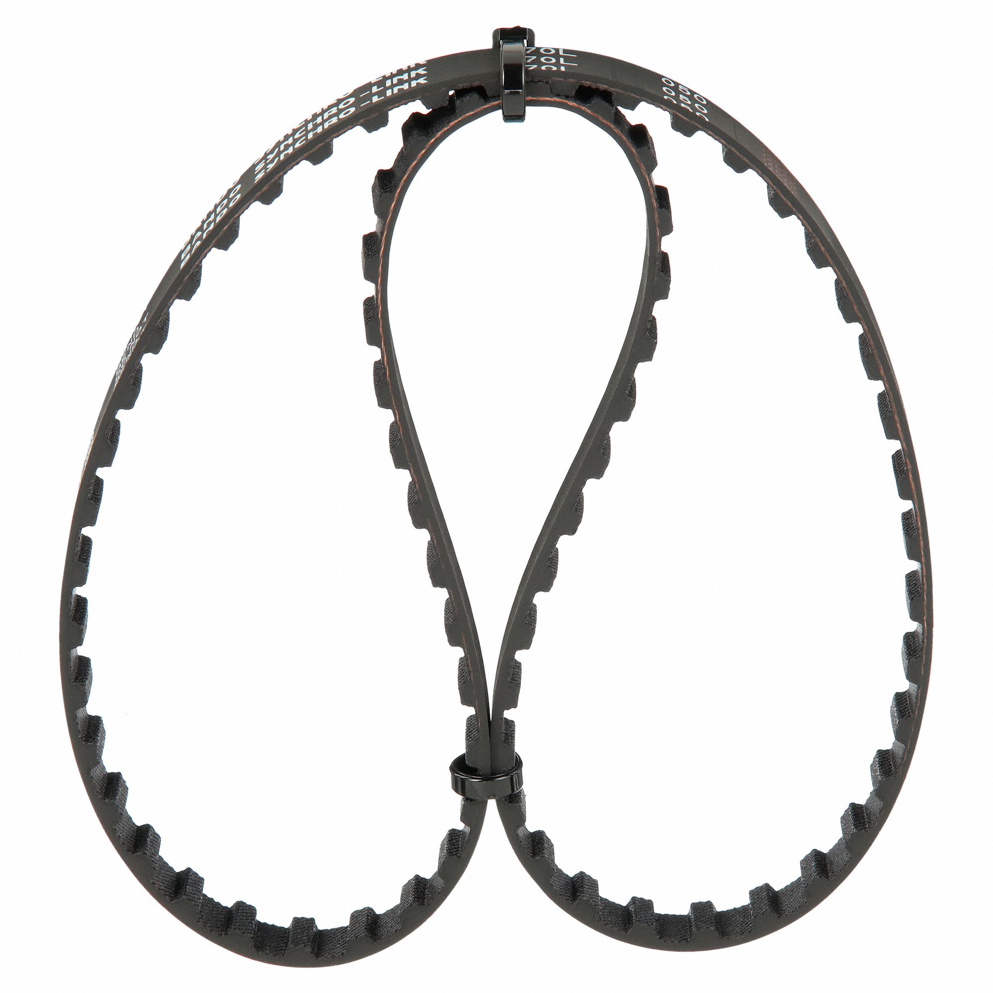 Timing Belt: One Side, Synchro-Link®, 0.375 in Pitch, 1/2 in Top Wd, 124L050, 33 Teeth, Nylon