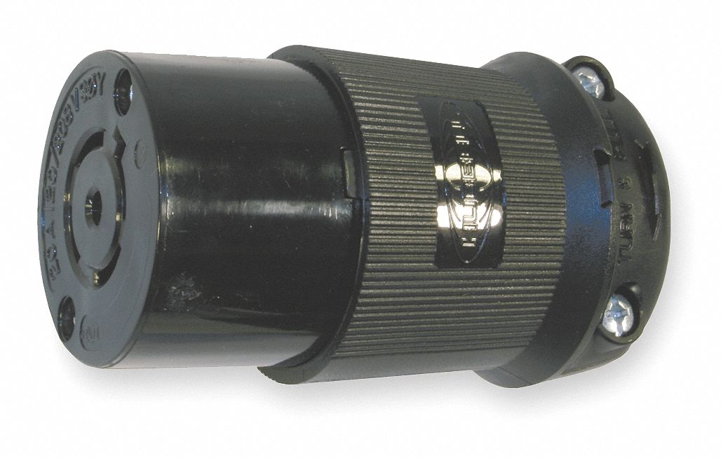 LckCon Straight 20 A Black Nylon L21-20R