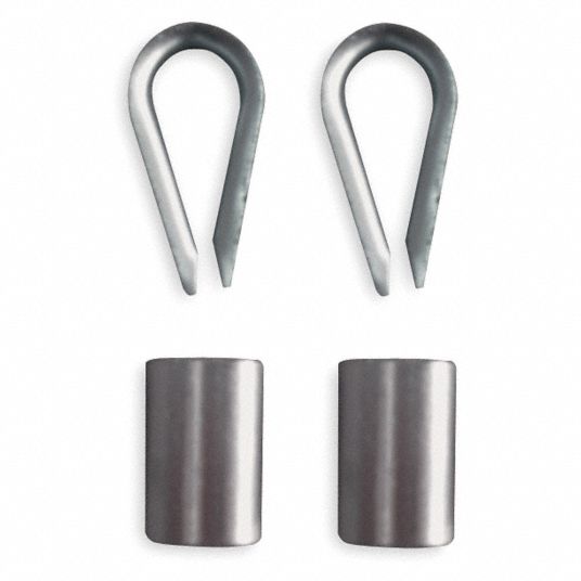 DIN Style Solid Thimbles for Crane Wire Rope by Muncy