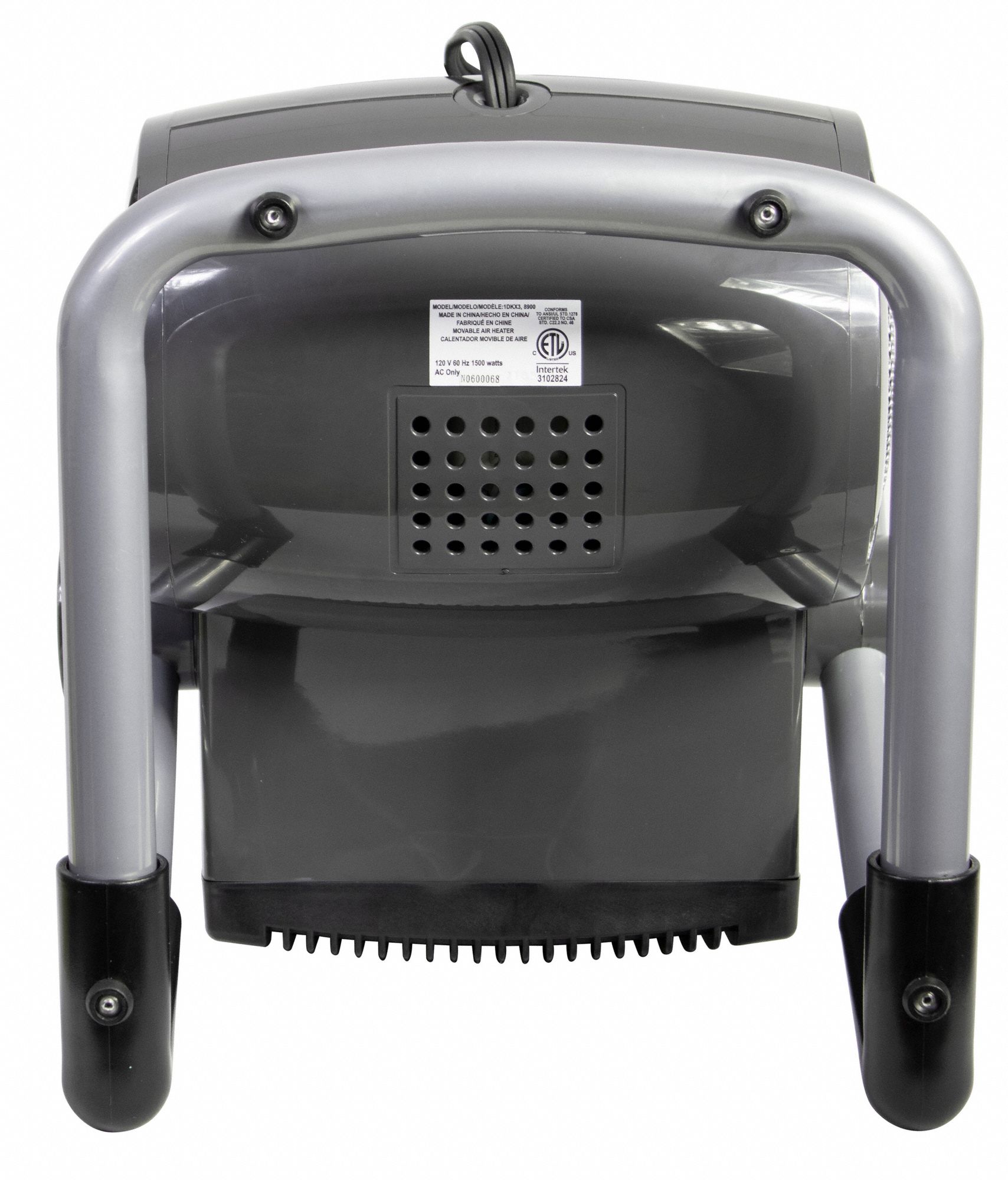 AIR KING Portable Electric Jobsite & Garage Heater 0.6kW/0.9kW/1.5kW