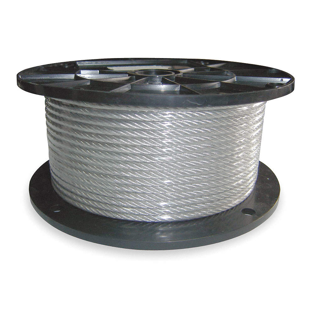 * * acero cable mercancía 150 cm de Ø 8 mm prácticamente con trabillas cable de seguridad 