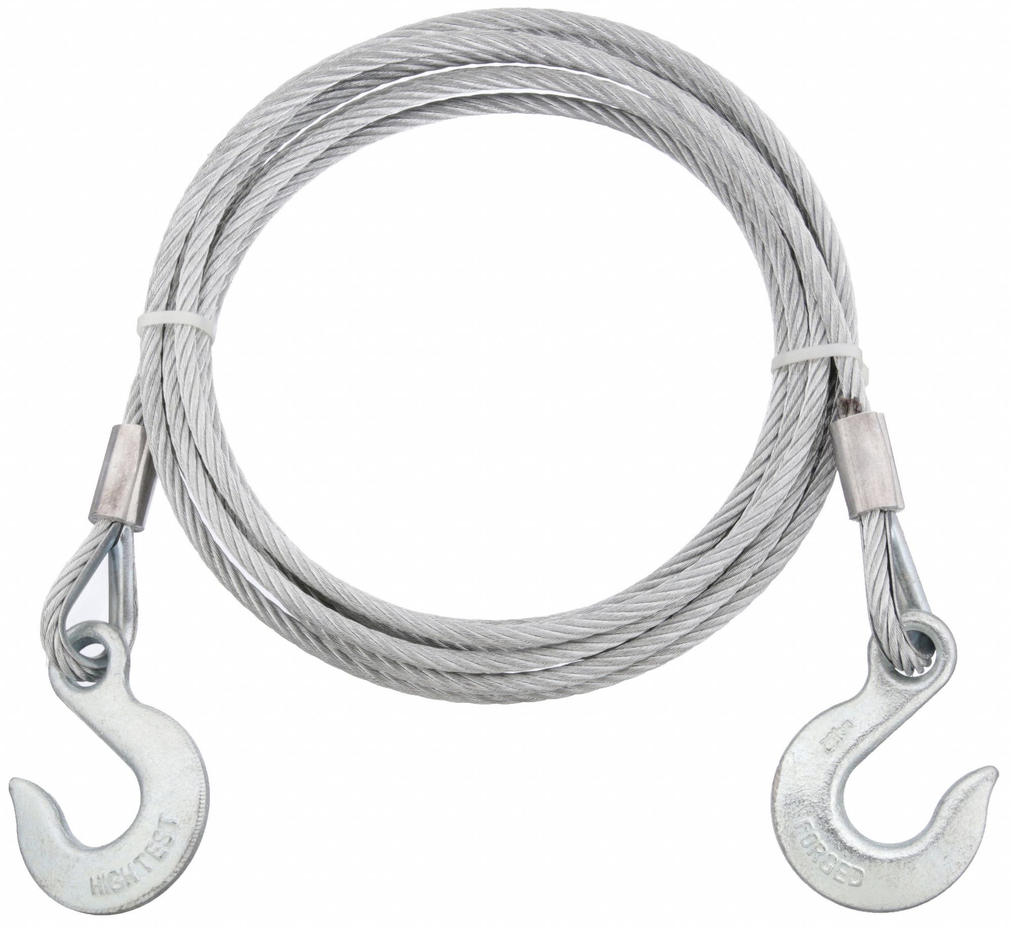 Tow Hook - Galvanized - Load 875 kg - 5 Pieces