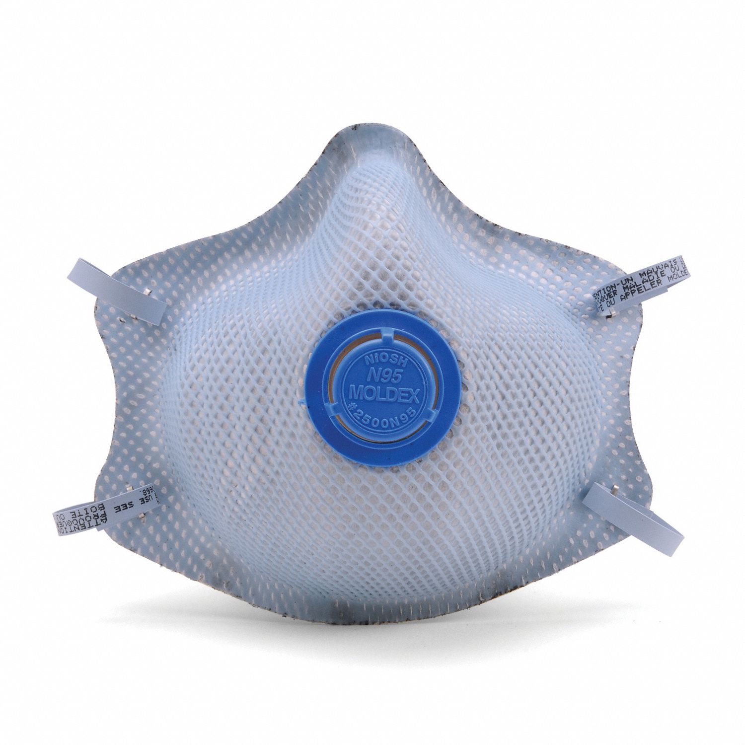 MOLDEX Disposable Respirator: Dual, Non-Adj, Molded Nose Bridge ...