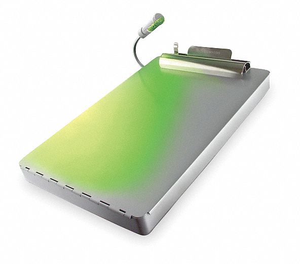 Silver File Size, 9 in W x 14 in H, 1 in Clip Capacity, 1 EA - Grainger