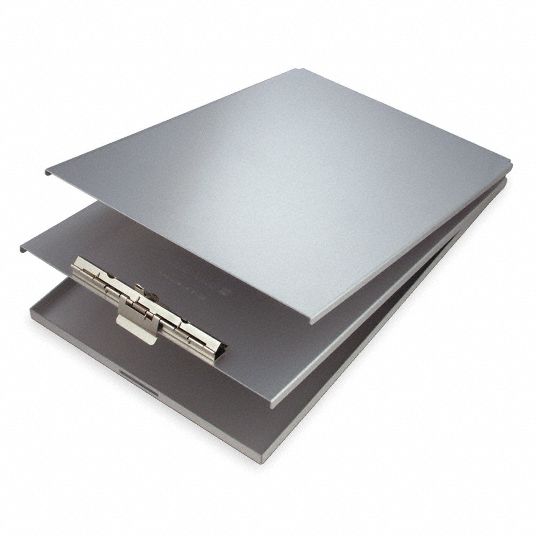 Sublimation PU Leather Clipboard with Metal Clip (Gray, A4 size