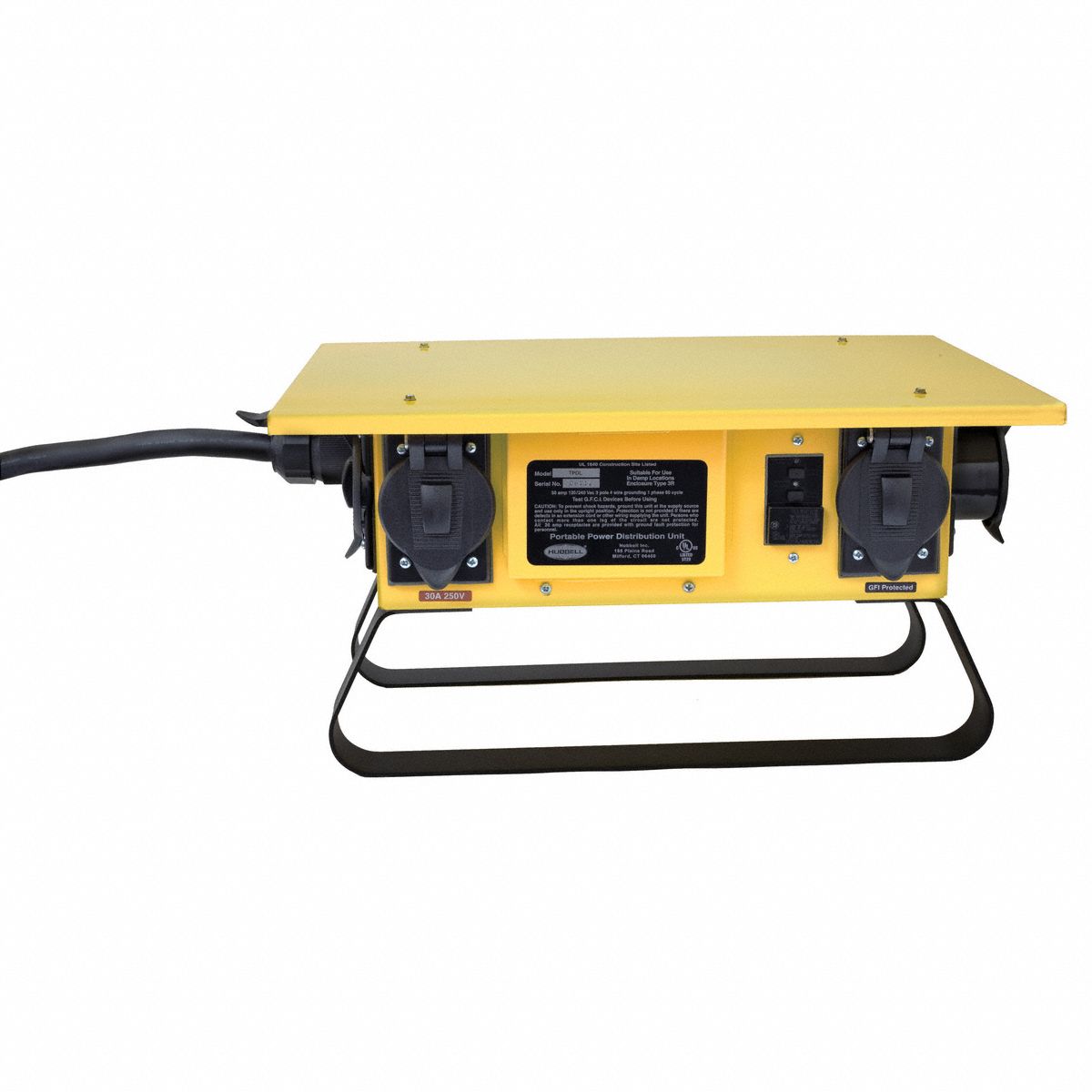 HUBBELL WIRING DEVICEKELLEMS Power Distribution Box, 120/240V AC