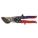 OFFSET SNIP, STRAIGHT, 9½ IN OVERALL L, 1¼ IN CUTTING L, STEEL, MULTI-COMPONENT, STEEL