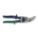 OFFSET SNIP, STRAIGHT, 9½ IN OVERALL L, 1¼ IN CUTTING L, STEEL, MULTI-COMPONENT, STEEL
