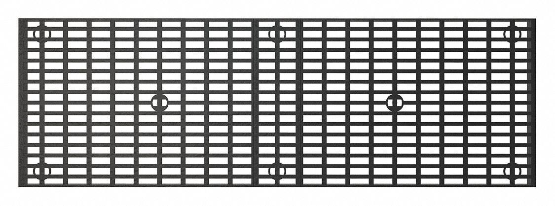 WORK PLATFORM ADD-ON UNIT, 2.6 IN OVERALL H, 66 IN OVERALL L, 24 IN OVERALL W, HDPE