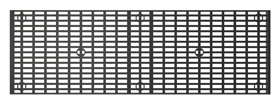 WORK PLATFORM BASE, 2.6 IN OVERALL H, 66 IN OVERALL L, 24 IN OVERALL W, HDPE