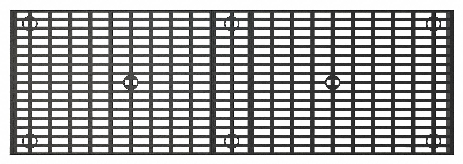 WORK PLATFORM ADD-ON UNIT, 2.6 IN OVERALL H, 96 IN OVERALL L, 36 IN OVERALL W, HDPE