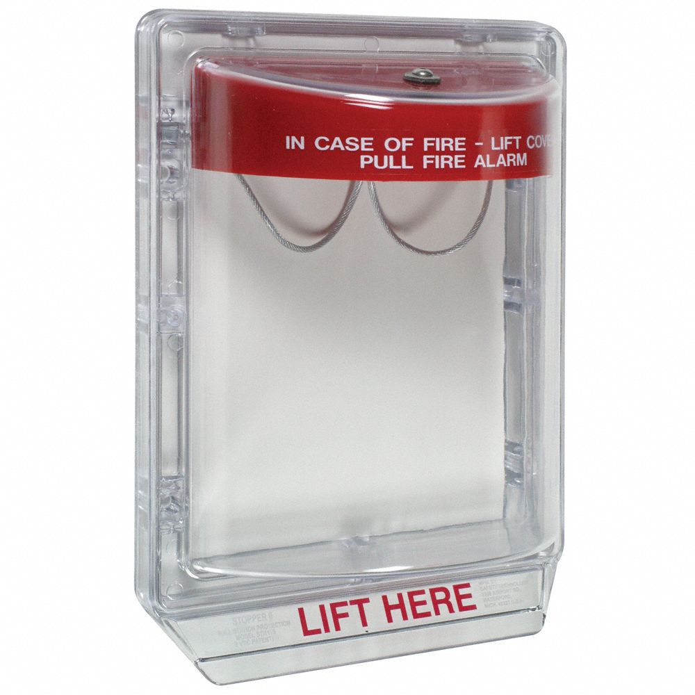 SAFETY TECHNOLOGY INTERNATIONAL Pull Station Cover w/Horn