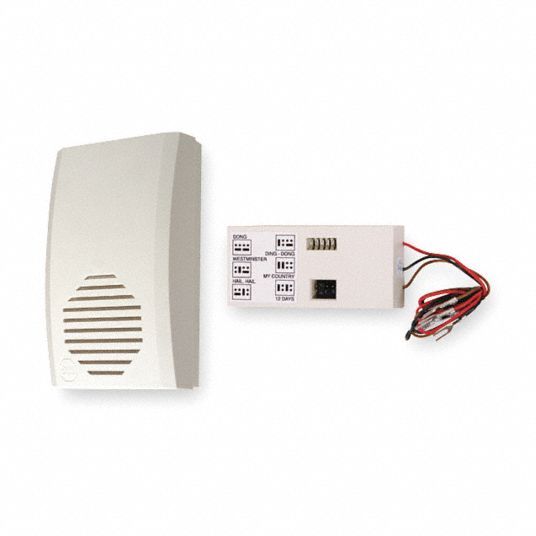 SAFETY TECHNOLOGY INTERNATIONAL Wireless Doorbell Extender, L 5 In ...