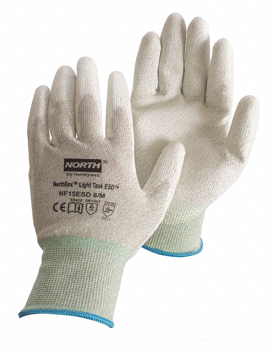 1DPG1 - D1641 Antistatic Gloves Gray 2XL PR