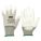 COATED GLOVES,PUR,GY/WHT,PR