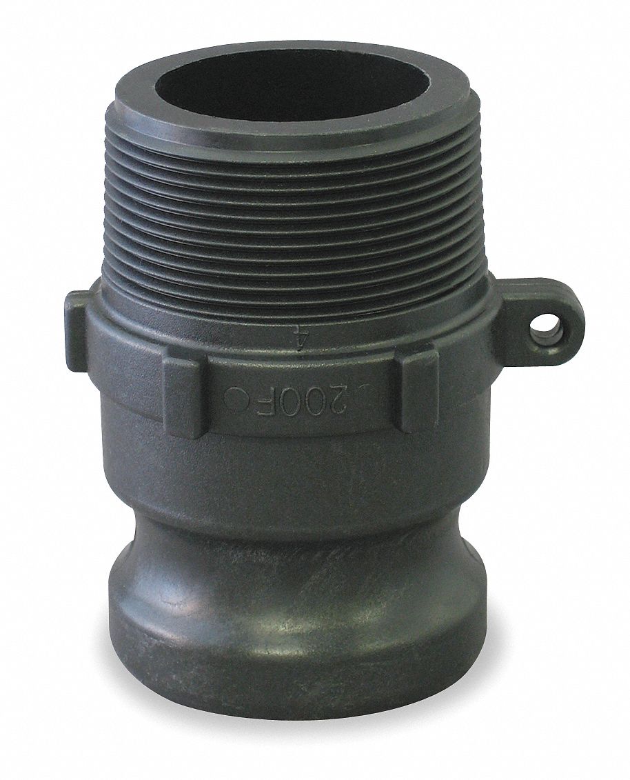Type DP USA Sealing Cam and Groove Fitting Polypropylene 4 Adapter 