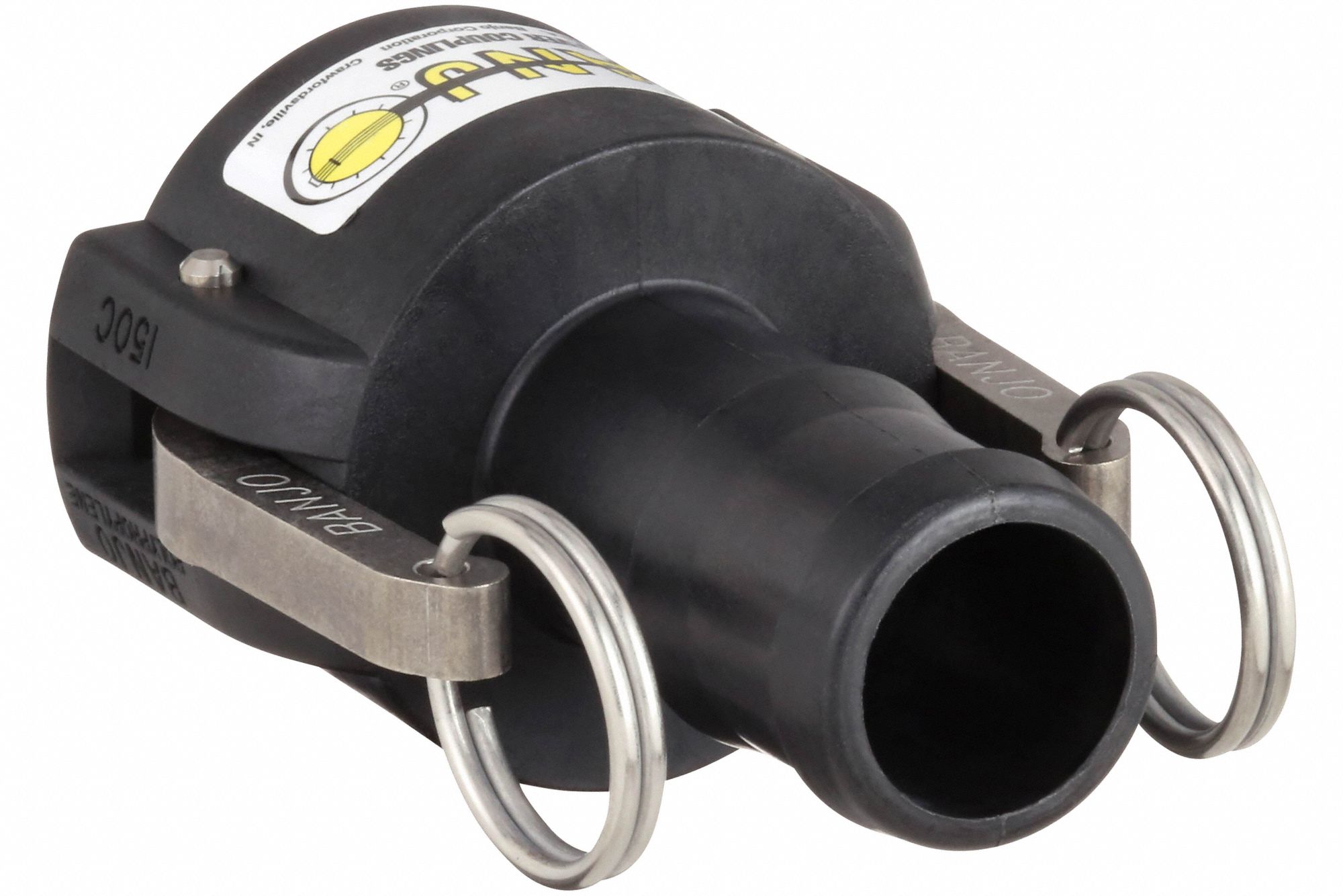 BANJO Cam and Groove Coupling, Body Material Polypropylene, Type C