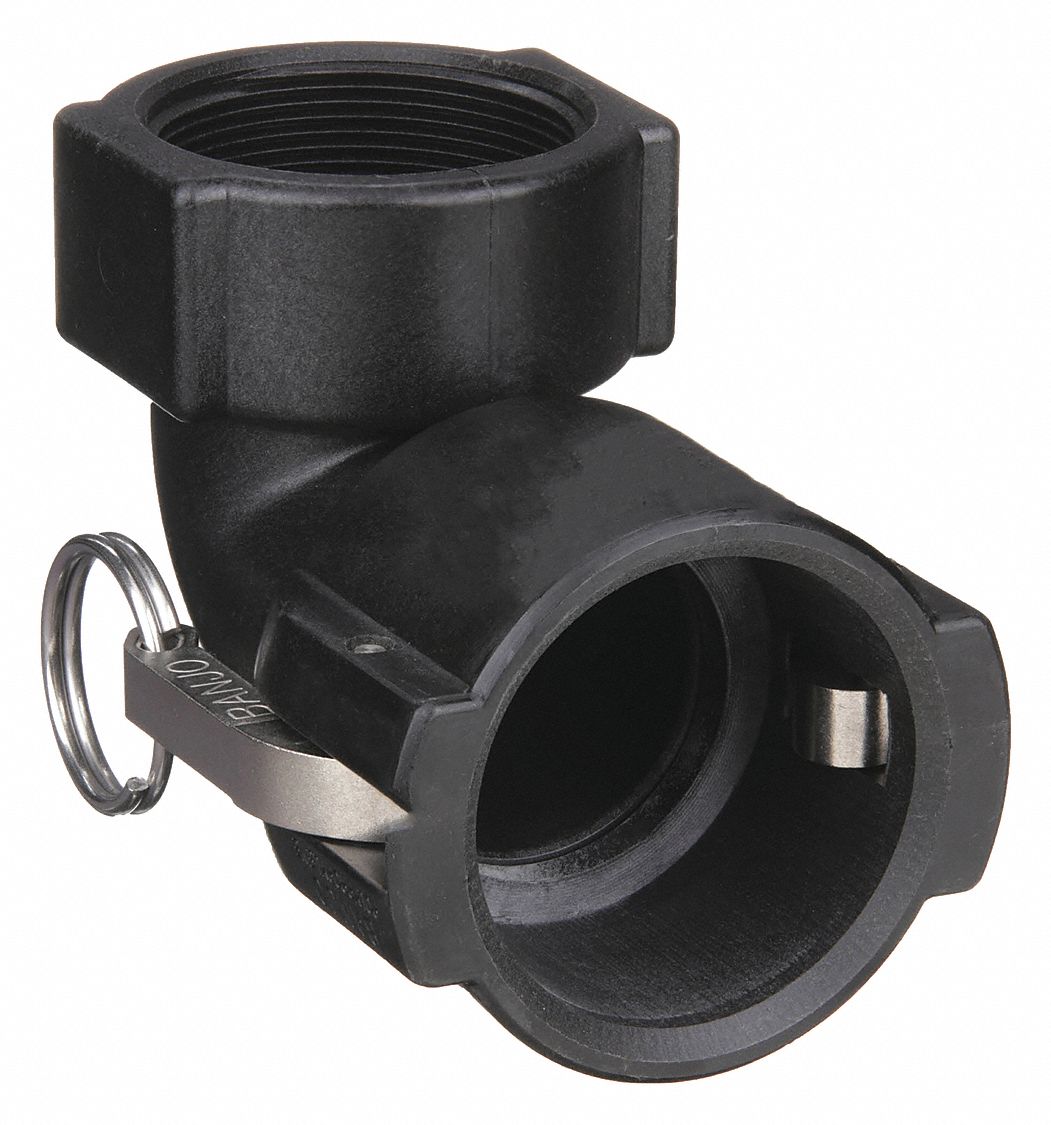 CAM & GROOVE COUPLING: 2 IN COUPLING, 2 IN HOSE FITTING, 2 IN -11-½ THREAD, EPDM