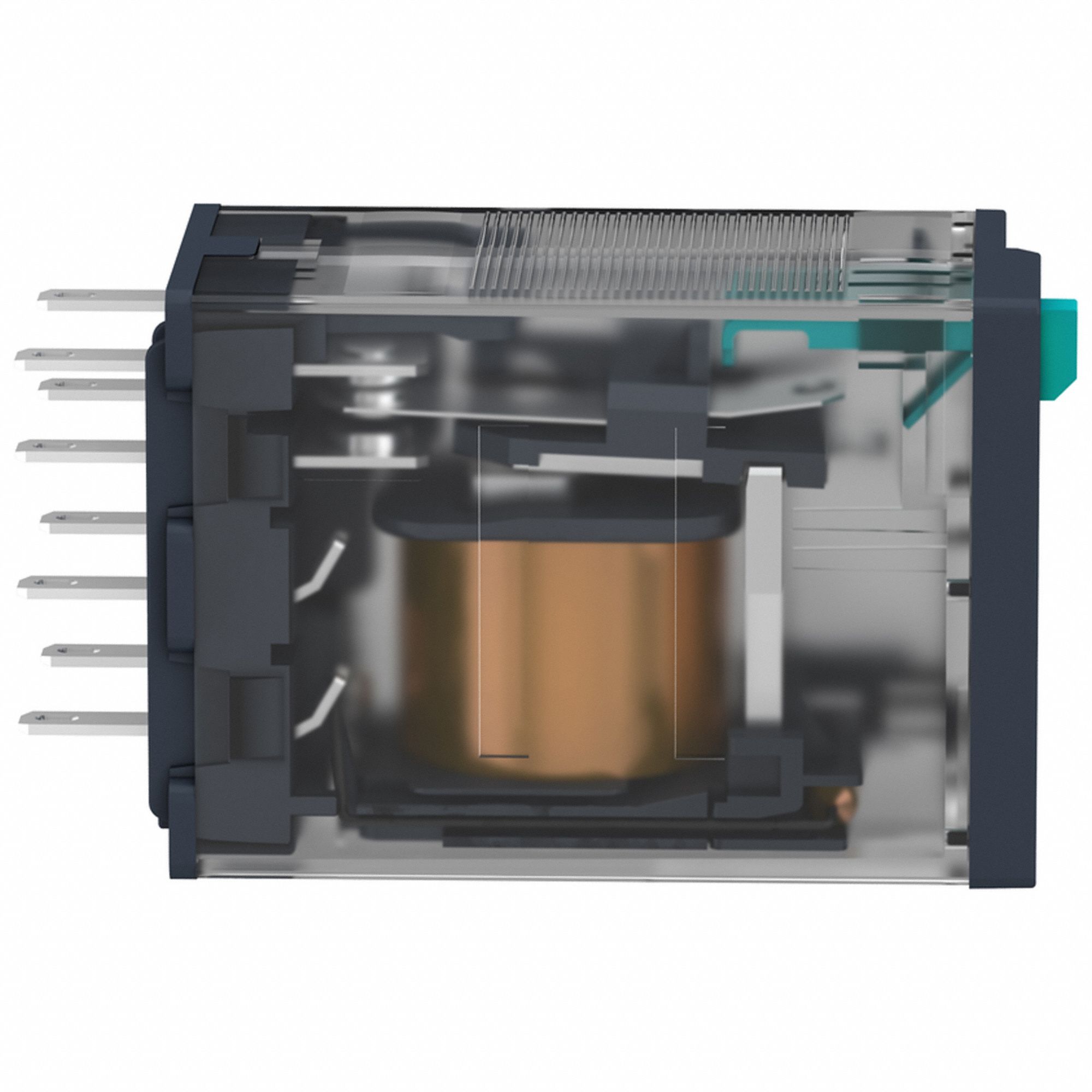 SQUARE D GENERAL PURPOSE RELAY, SOCKET MOUNTED, 12 A CURRENT RATING ...