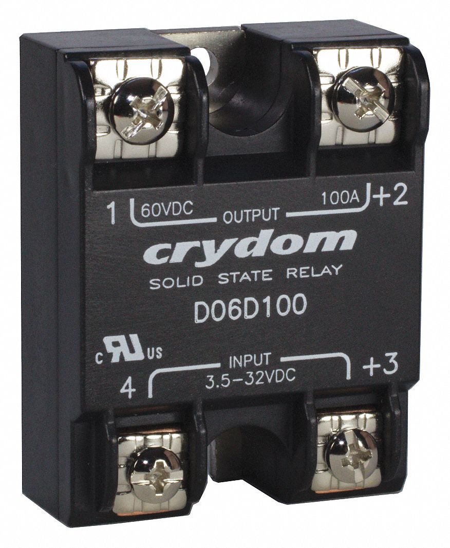 Crydom surface mounted 60 a max output current solid state relay