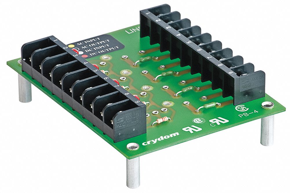 MODULE MOUNTING BOARD, PCB RELAY MOUNTING