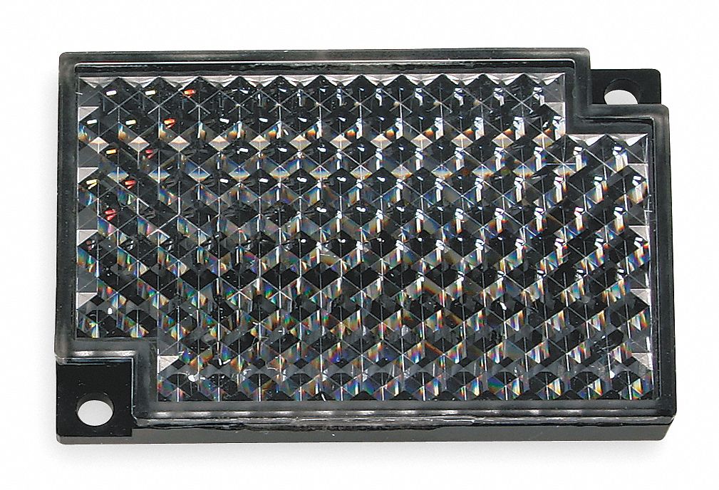 RectangularSensorReflector 60mmL Black