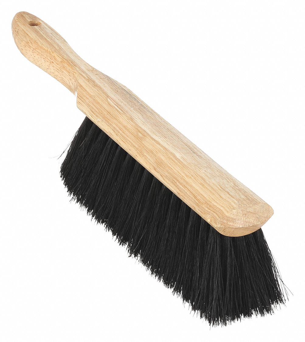 HAND HELD SCRUB BRUSH,8 IN.WOOD BLO