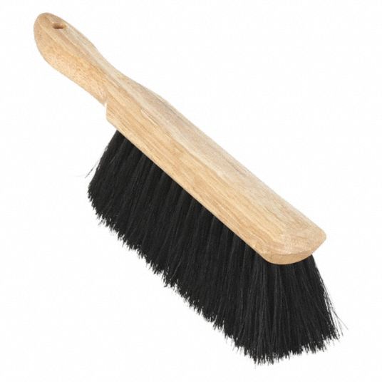 TOUGH GUY, Wood, 8 in Brush Lg, Bench and Counter Brush - 1DU76