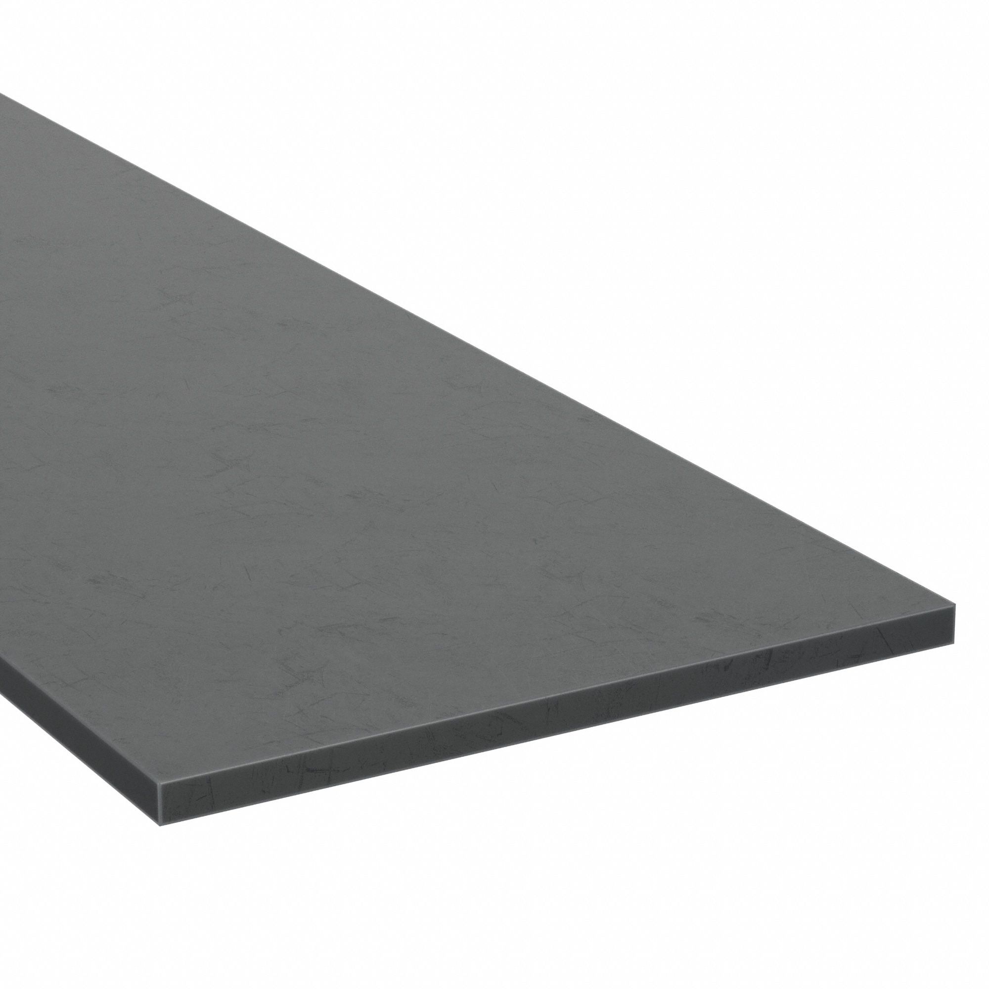 Rubber Sheet: Hypalon, Std, 1/4 in Thick, 12 in x 12 in, Black, 60 Shore A Durometer, Plain, Smooth