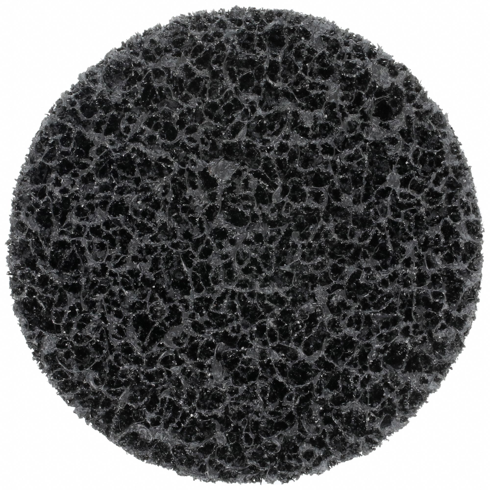Hook-and-Loop Surface Conditioning Disc: 4 1/2 in Dia, Silicon Carbide, Extra Coarse