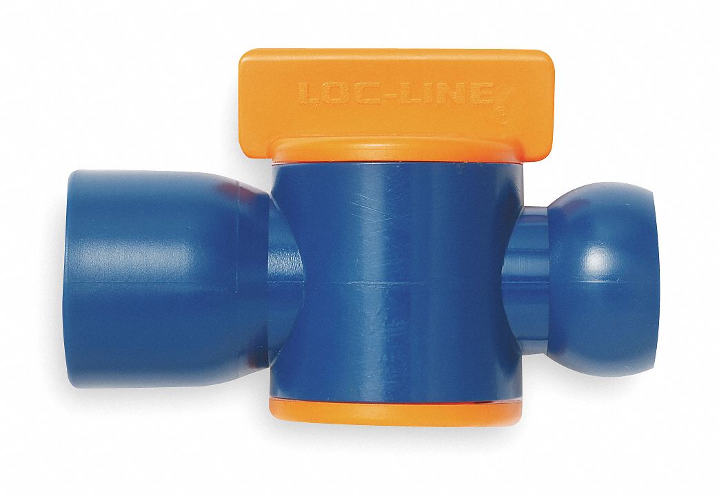 LOCLINE, 1/2 in Hose Inside Dia. (In.), Acetal Copolymer, Flex Hose