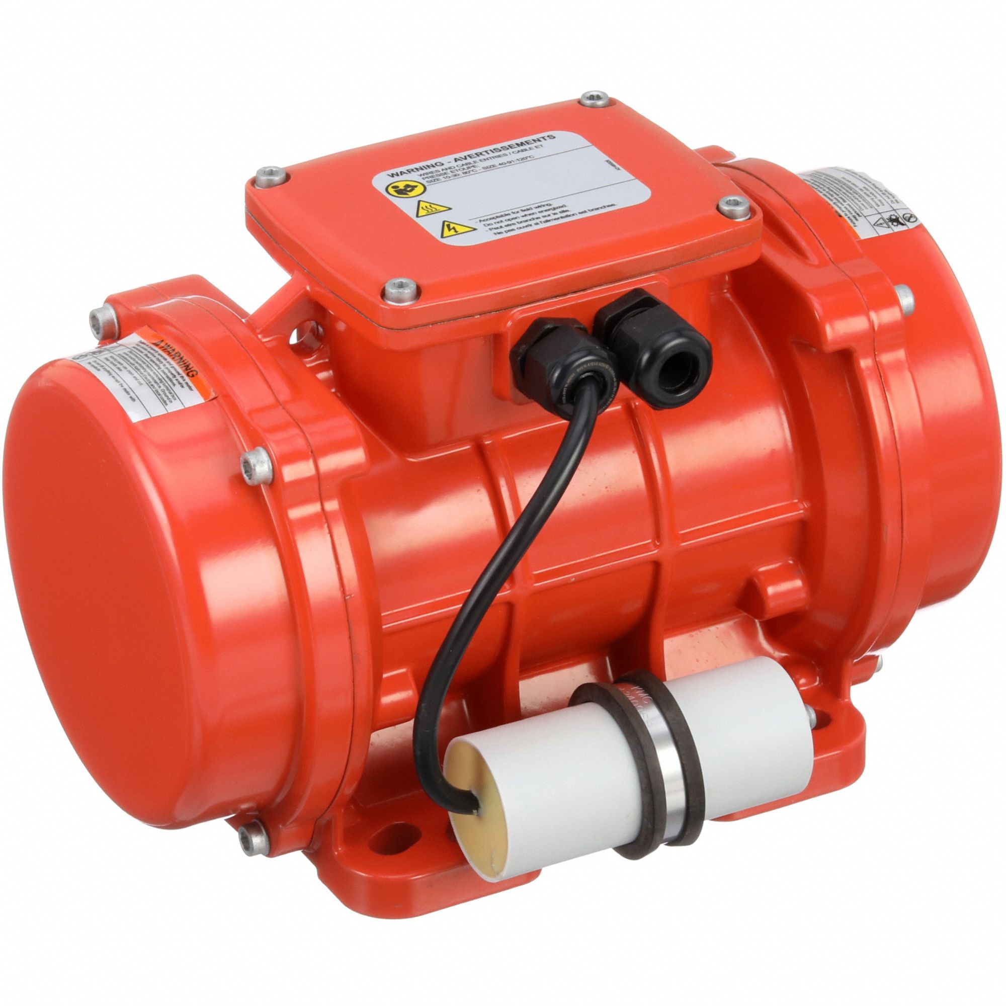 Electric Vibrator: 712 lbf, 115V AC, 3.43 A, 3, 600 vpm, Totally Enclosed Nonventilated