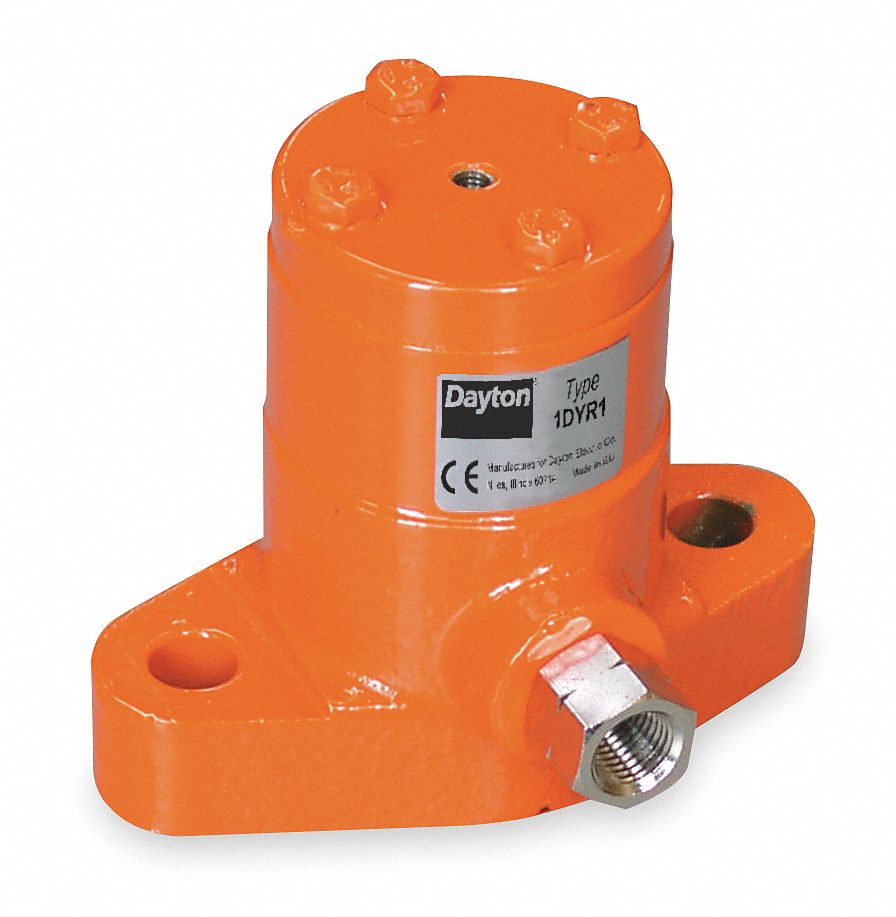 DAYTON Pneumatic Piston Vibrator, Force 397 Lb 1DYR11DYR1 Grainger