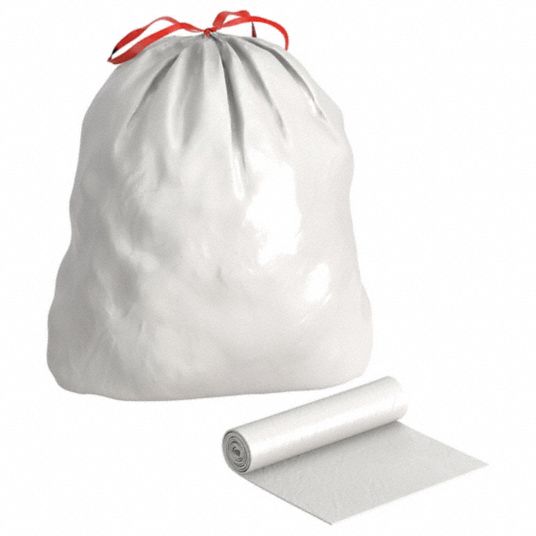 Tough Guy Trash Bags, Capacity 30 gal, 30 W, PK100 796AP8