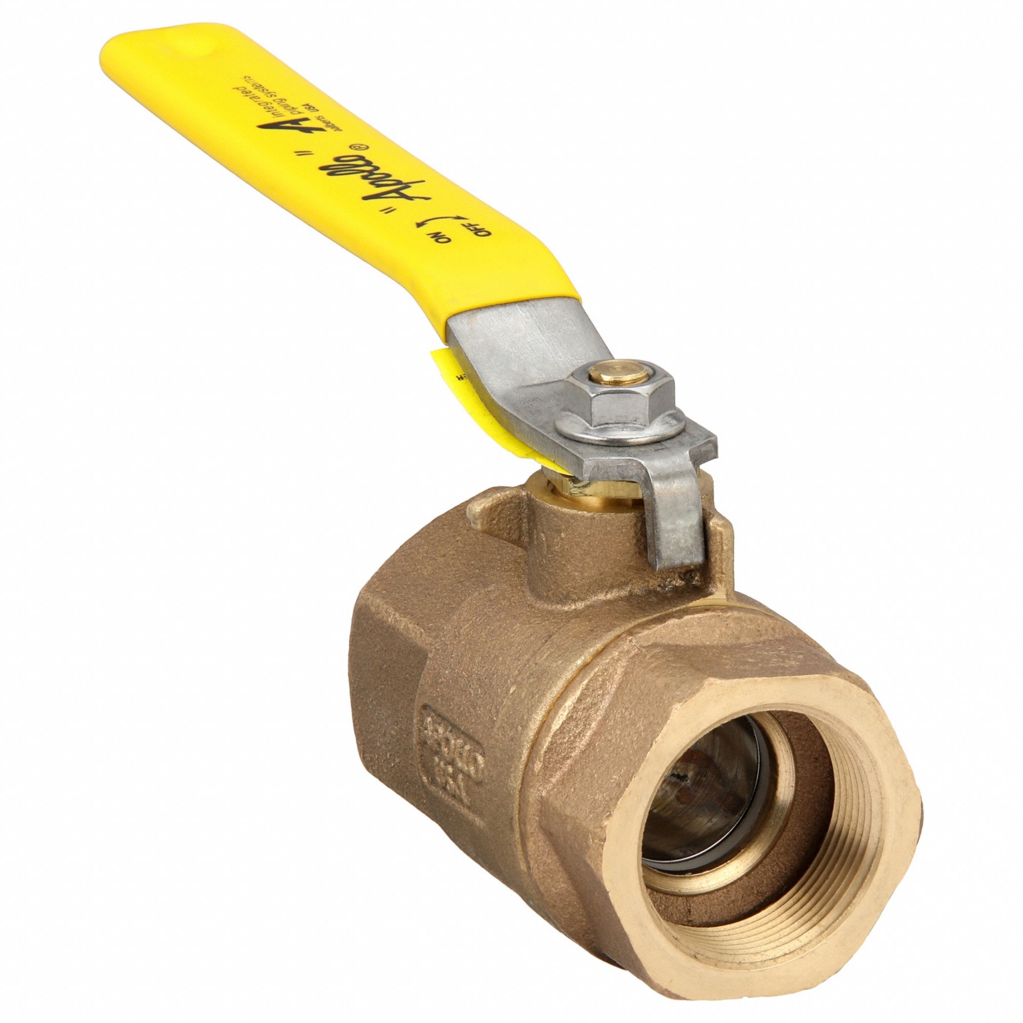 APOLLO, 1 1/2 in Pipe, Std, Ball Valve 1DZJ17010710 Grainger