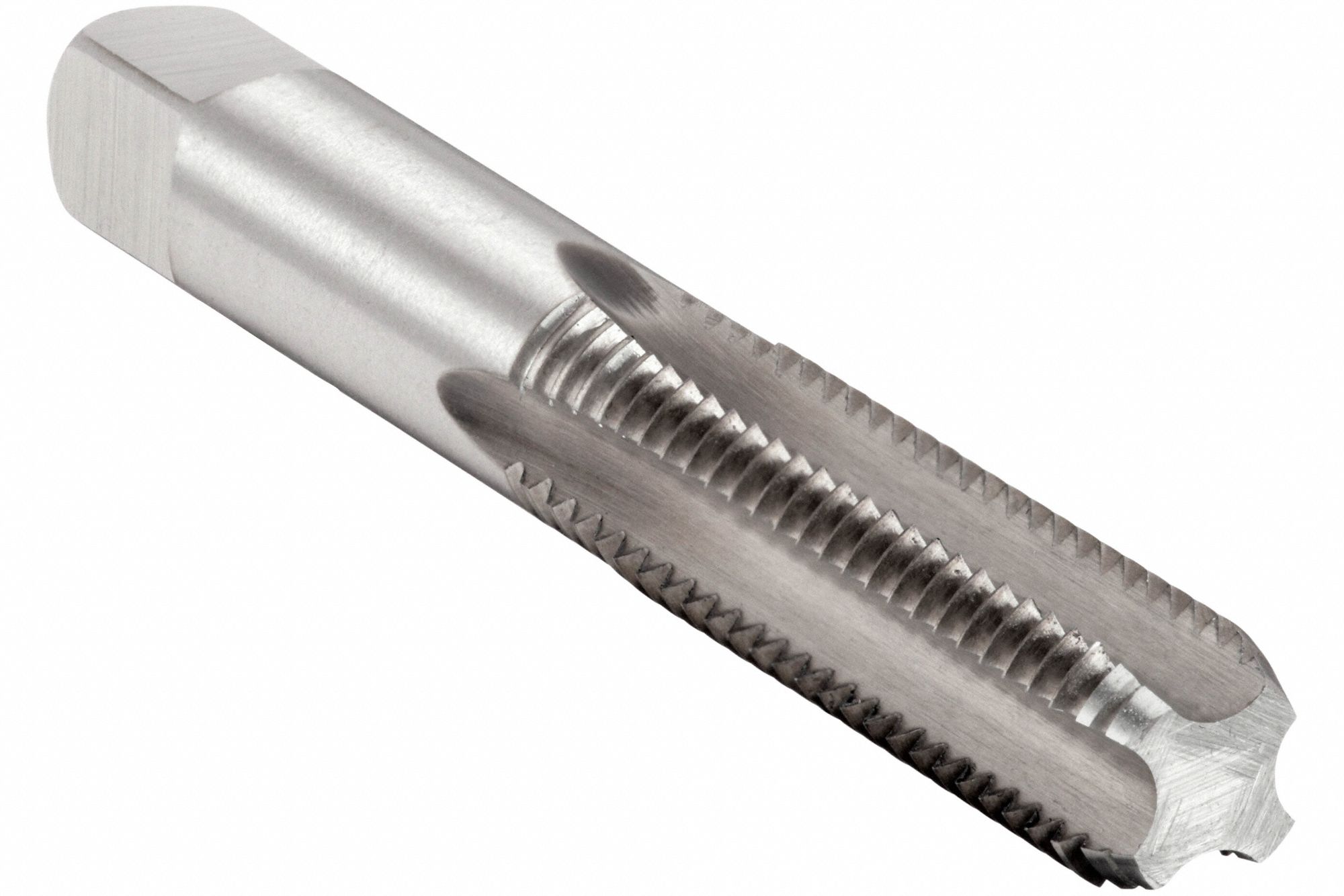 STRAIGHT FLUTE TAP, M8X1.25 THREAD, ⅜ IN THREAD L, 69MM OVERALL L, BOTTOMING