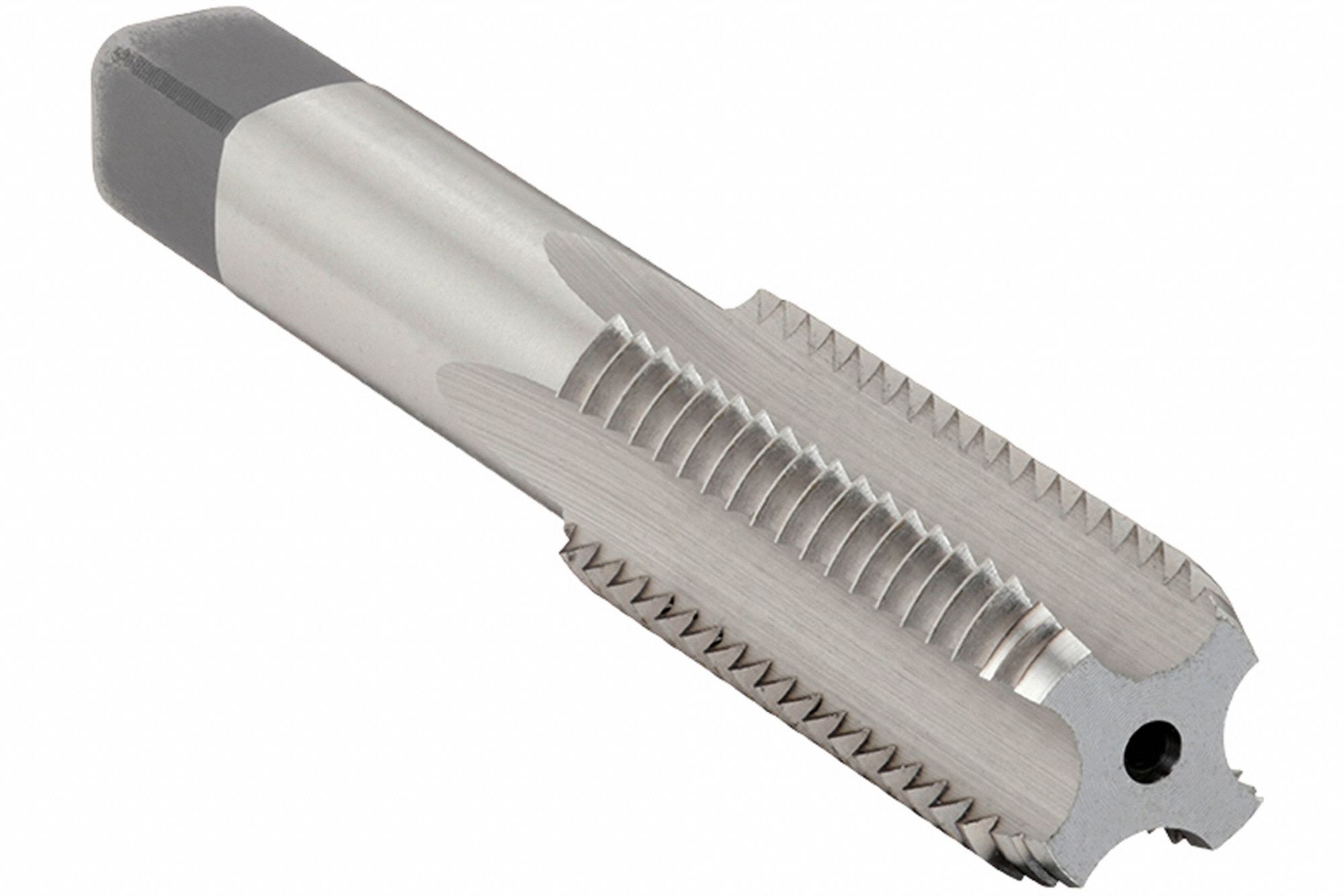 Straight Flute Tap: M18x2.5 Thread Size, 1 1/16 in Thread Lg, 102.00 mm Overall Lg