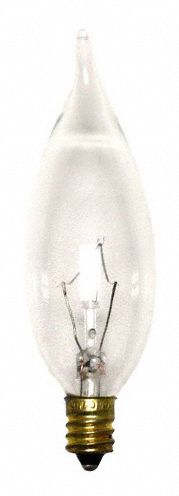 25 W, CA10, Candelabra Screw (E12)