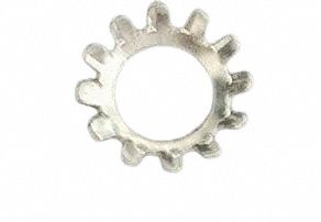Countersunk Lock Washer: Stainless Steel, 1/4 in Screw Sz, 1/4 in Max. Inside Dia, 100 PK