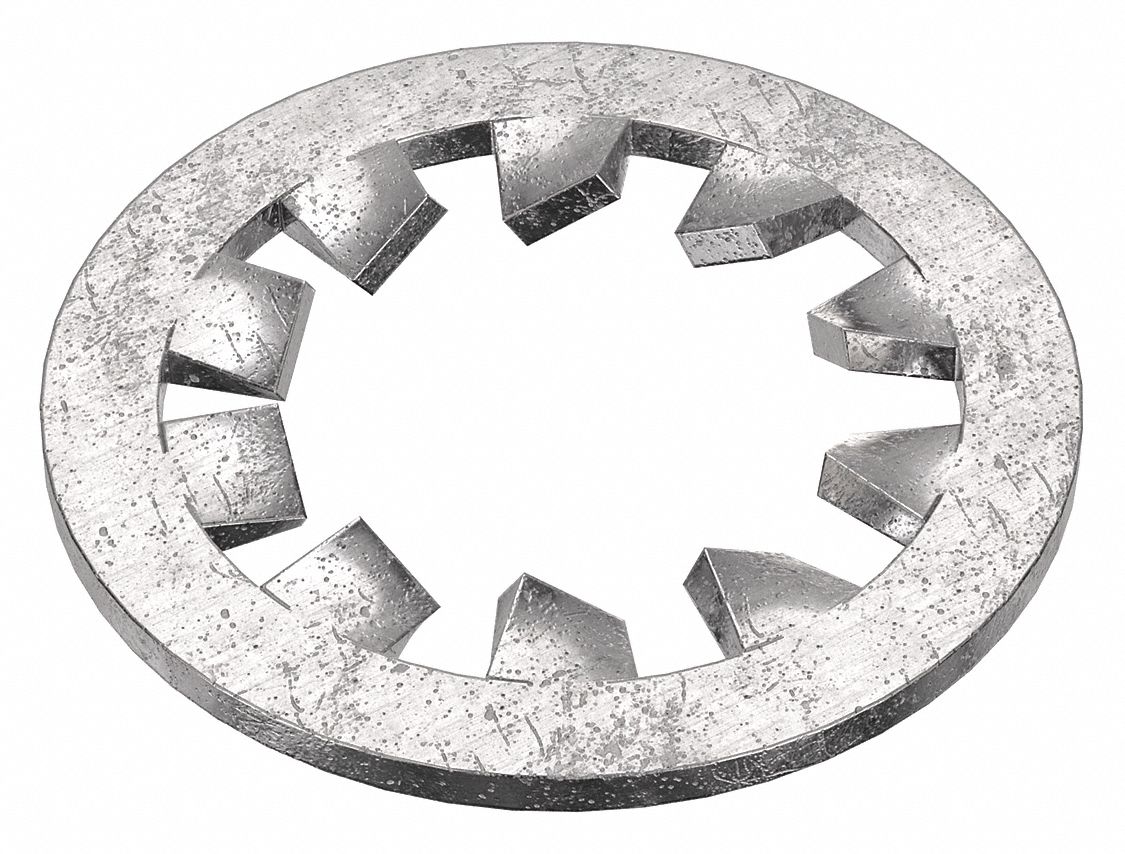 Lock Washer: Stainless Steel, 5/16 in Screw Sz, 5/16 in Max. Inside Dia, 1/32 in Max Thick, 25 PK