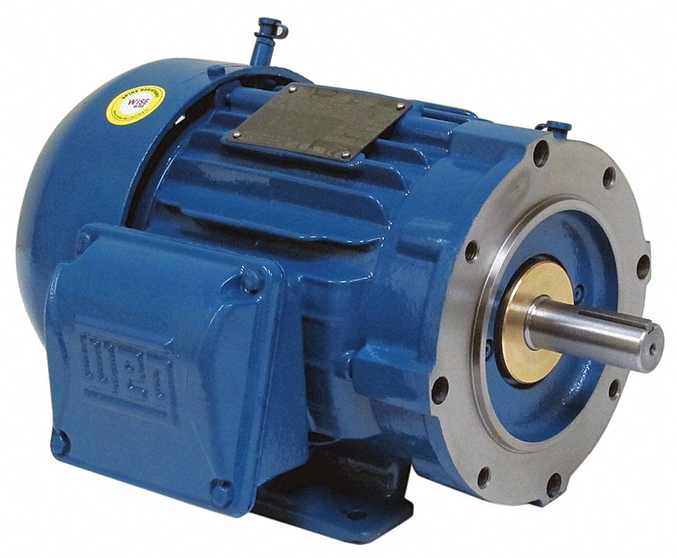General Purpose Motor, 3 HP, 3-Phase, Nameplate RPM 3500