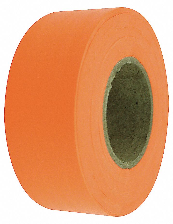 Fluorescent on sale orange tape