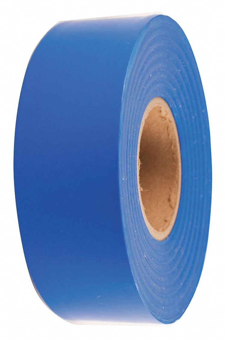 Flagging Tape,Blue,300 ft x 1-3/16 In PK 12 1EC26 | eBay