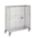 WIRE SECURITY CART WITH FIXED SHELVES, 900 LB LOAD CAPACITY, 60 IN X 24 IN