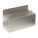 WALL URN ASH TRAY: STAINLESS STEEL, SATIN, 5 IN X 8 IN X 3½ IN